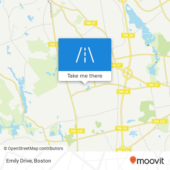 Mapa de Emily Drive