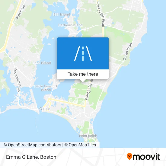 Emma G Lane map