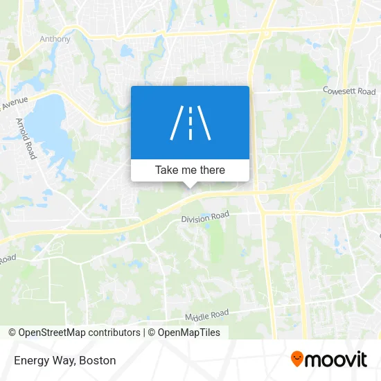 Energy Way map