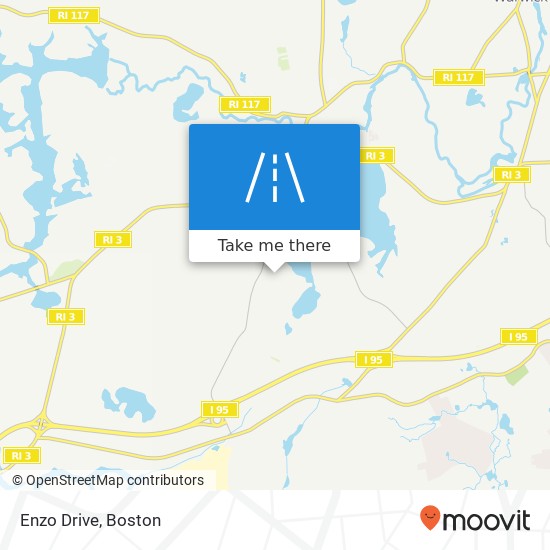 Enzo Drive map