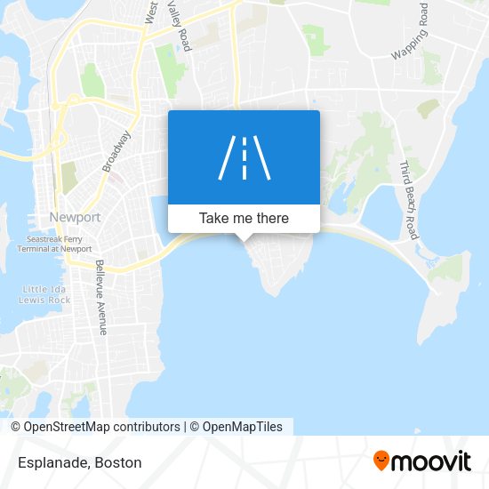 Mapa de Esplanade