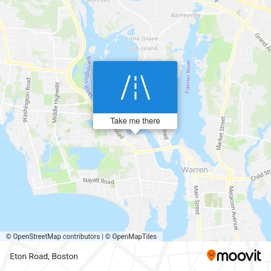 Eton Road map