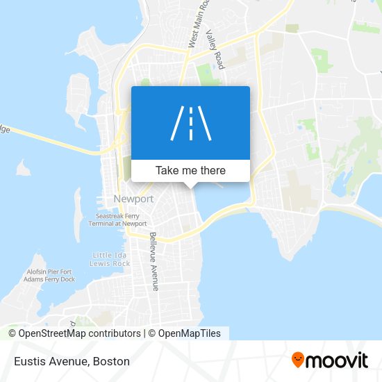 Mapa de Eustis Avenue