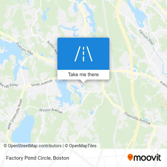 Factory Pond Circle map