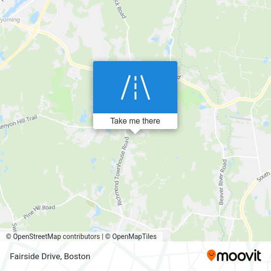 Mapa de Fairside Drive