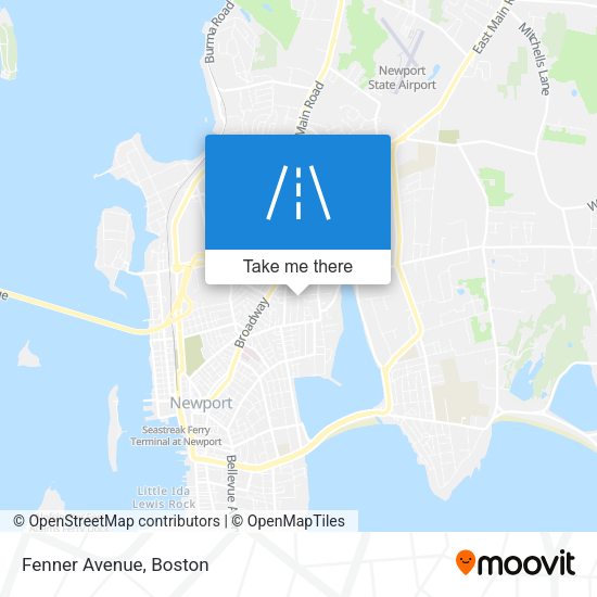 Mapa de Fenner Avenue