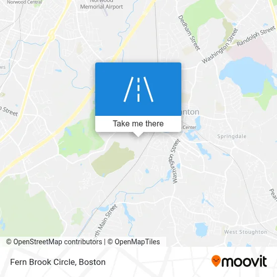 Fern Brook Circle map