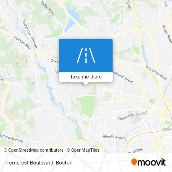 Mapa de Ferncrest Boulevard