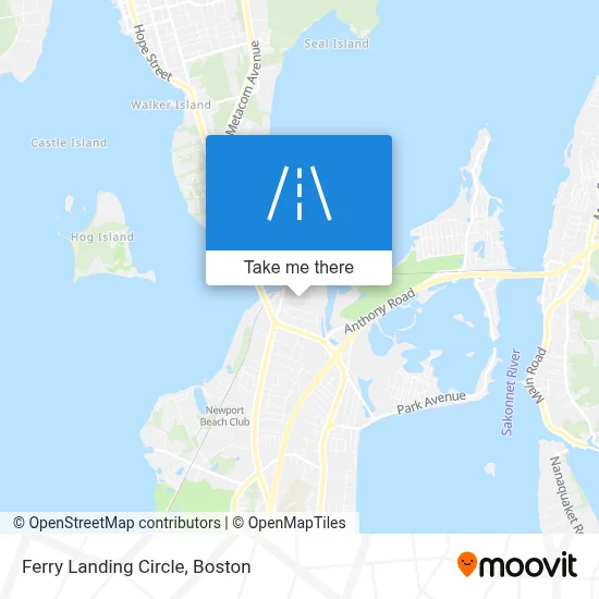 Ferry Landing Circle map