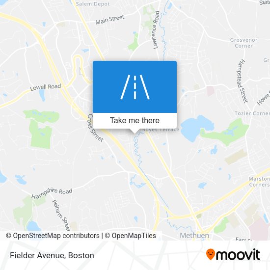 Mapa de Fielder Avenue