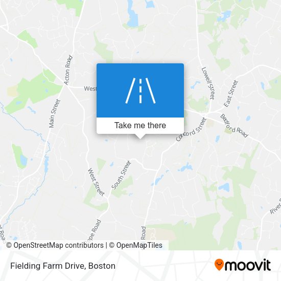Mapa de Fielding Farm Drive