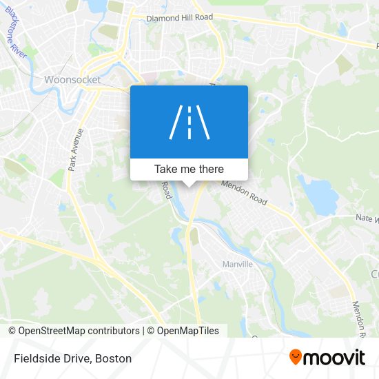 Mapa de Fieldside Drive