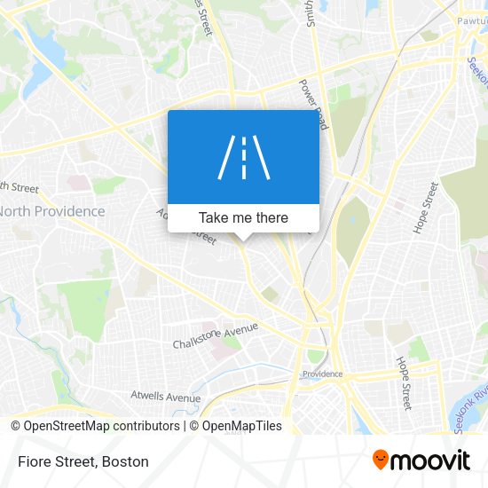 Mapa de Fiore Street