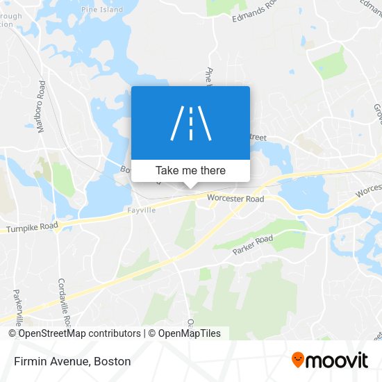Mapa de Firmin Avenue