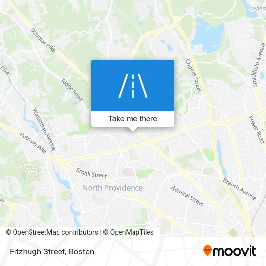 Fitzhugh Street map