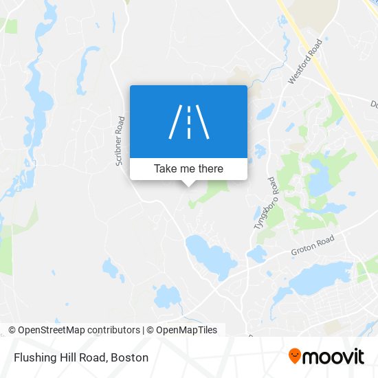 Mapa de Flushing Hill Road