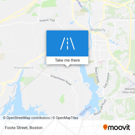 Mapa de Foote Street