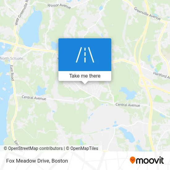 Fox Meadow Drive map