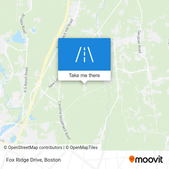 Fox Ridge Drive map