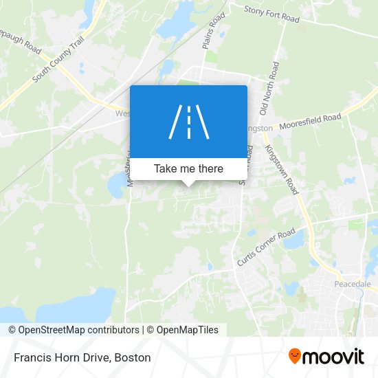Mapa de Francis Horn Drive