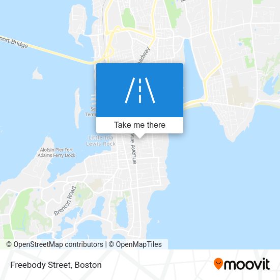 Freebody Street map