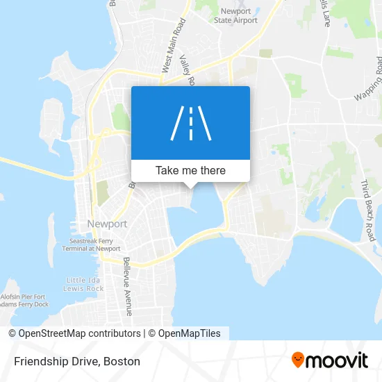 Friendship Drive map