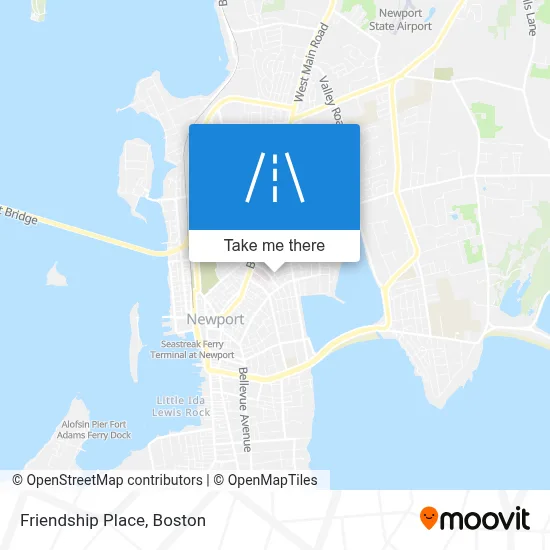 Friendship Place map