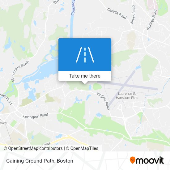 Gaining Ground Path map