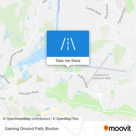 Gaining Ground Path map