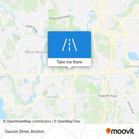 Gauvin Drive map