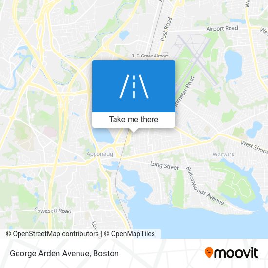 George Arden Avenue map