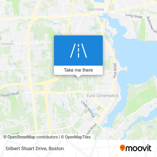 Gilbert Stuart Drive map