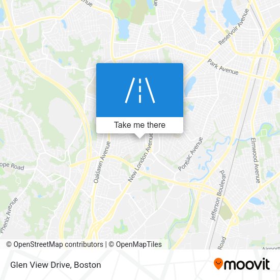 Glen View Drive map