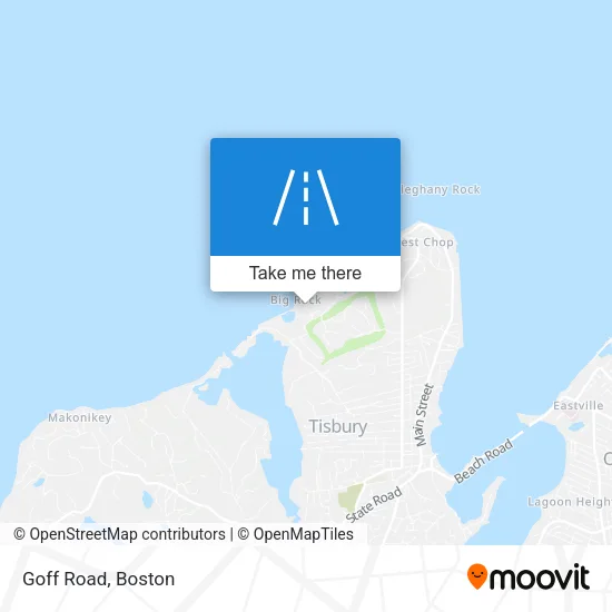 Goff Road map