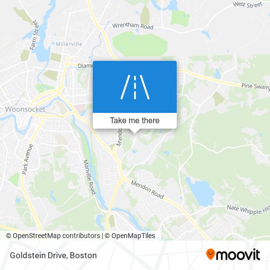 Goldstein Drive map