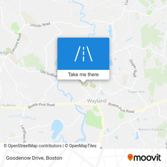 Goodenow Drive map