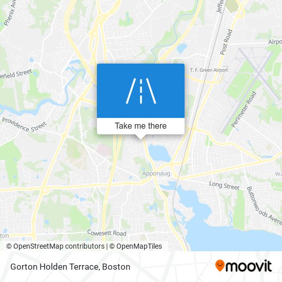 Gorton Holden Terrace map