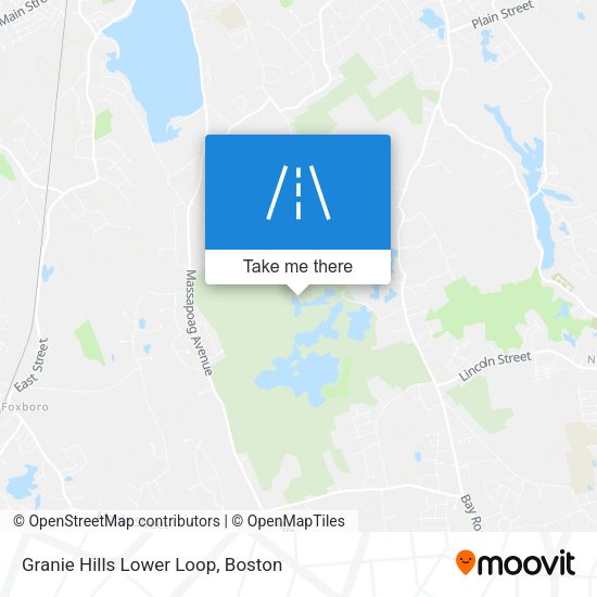 Granie Hills Lower Loop map