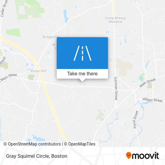 Mapa de Gray Squirrel Circle