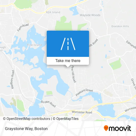 Graystone Way map
