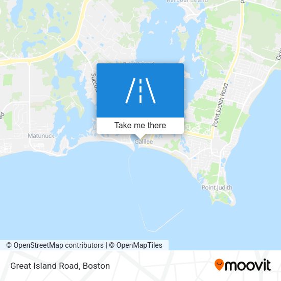 Mapa de Great Island Road