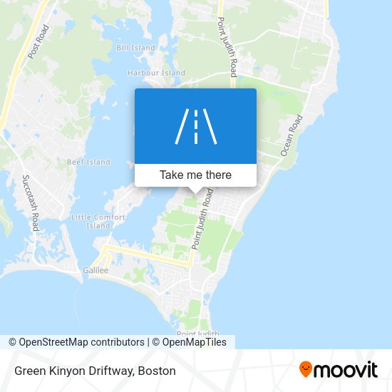 Mapa de Green Kinyon Driftway