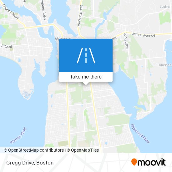 Gregg Drive map