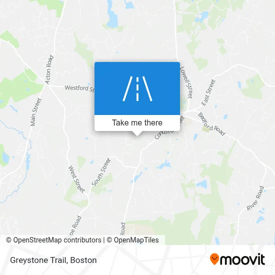Greystone Trail map