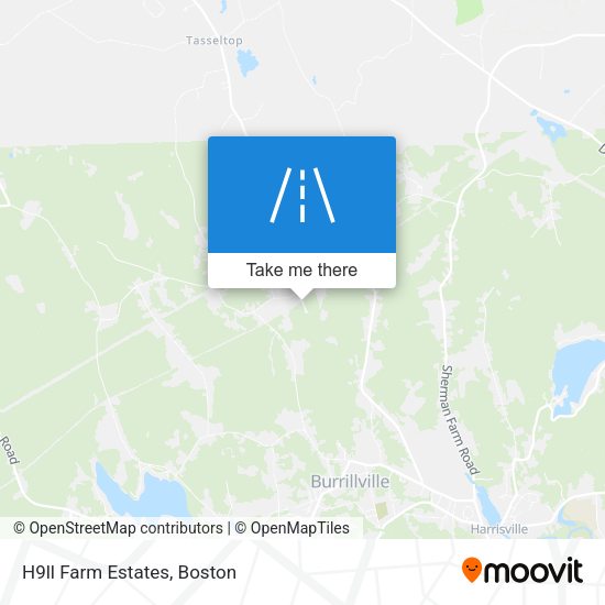 Mapa de H9ll Farm Estates