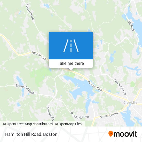 Mapa de Hamilton Hill Road