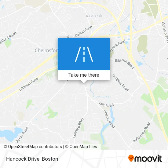 Hancock Drive map