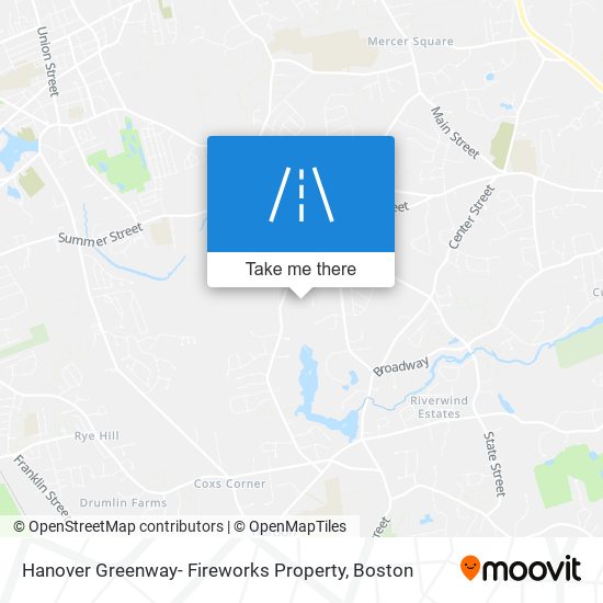 Hanover Greenway- Fireworks Property map