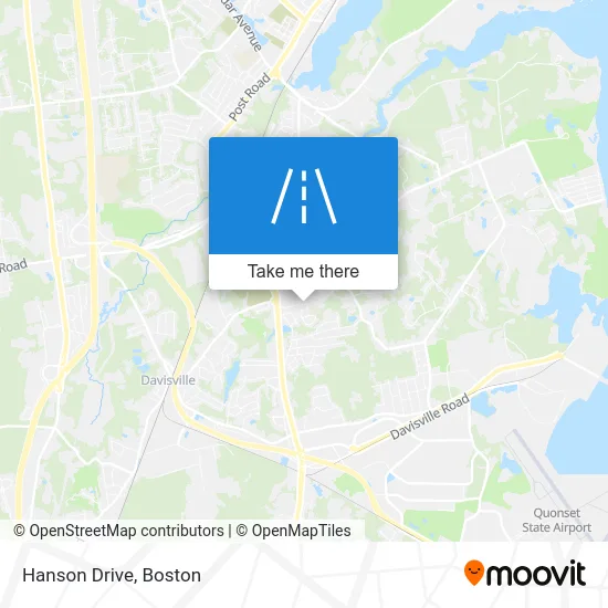 Hanson Drive map