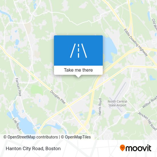 Mapa de Hanton City Road